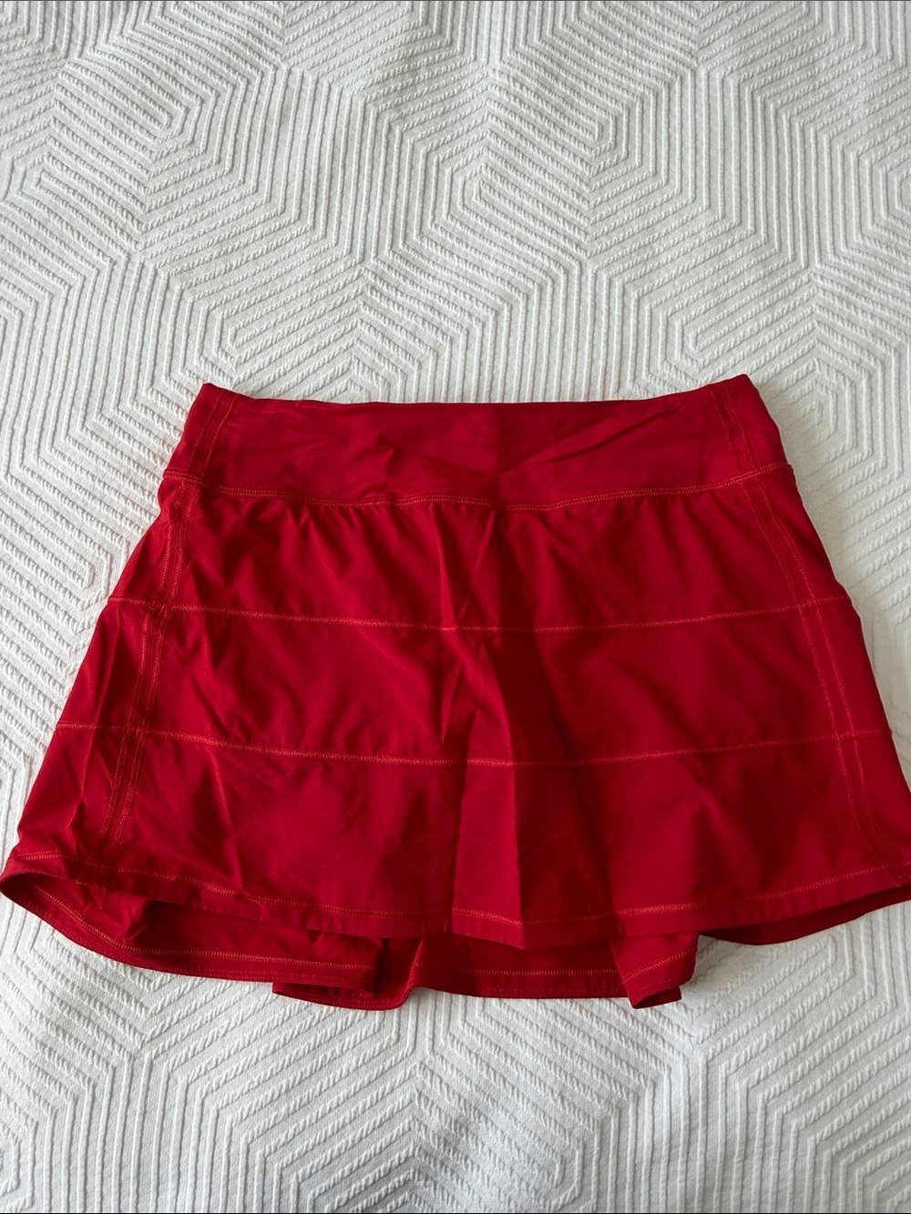 lululemon athletica Red Athletic Skort